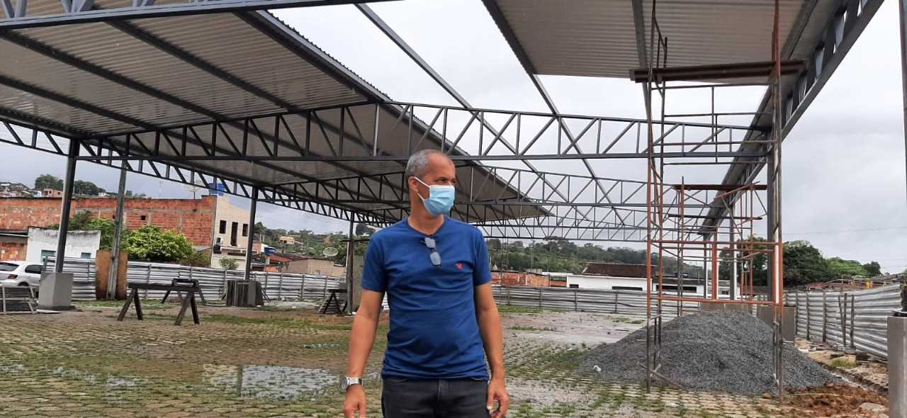 Camacã: Prefeito Paulo do Gás cumpre agenda de visitas  no Batalhão da Polícia Militar e CIMA